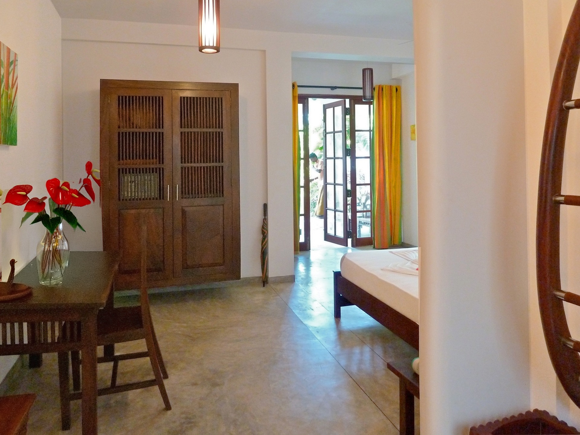 Zimmer Nr. 9 mit Veranda und Meerblick