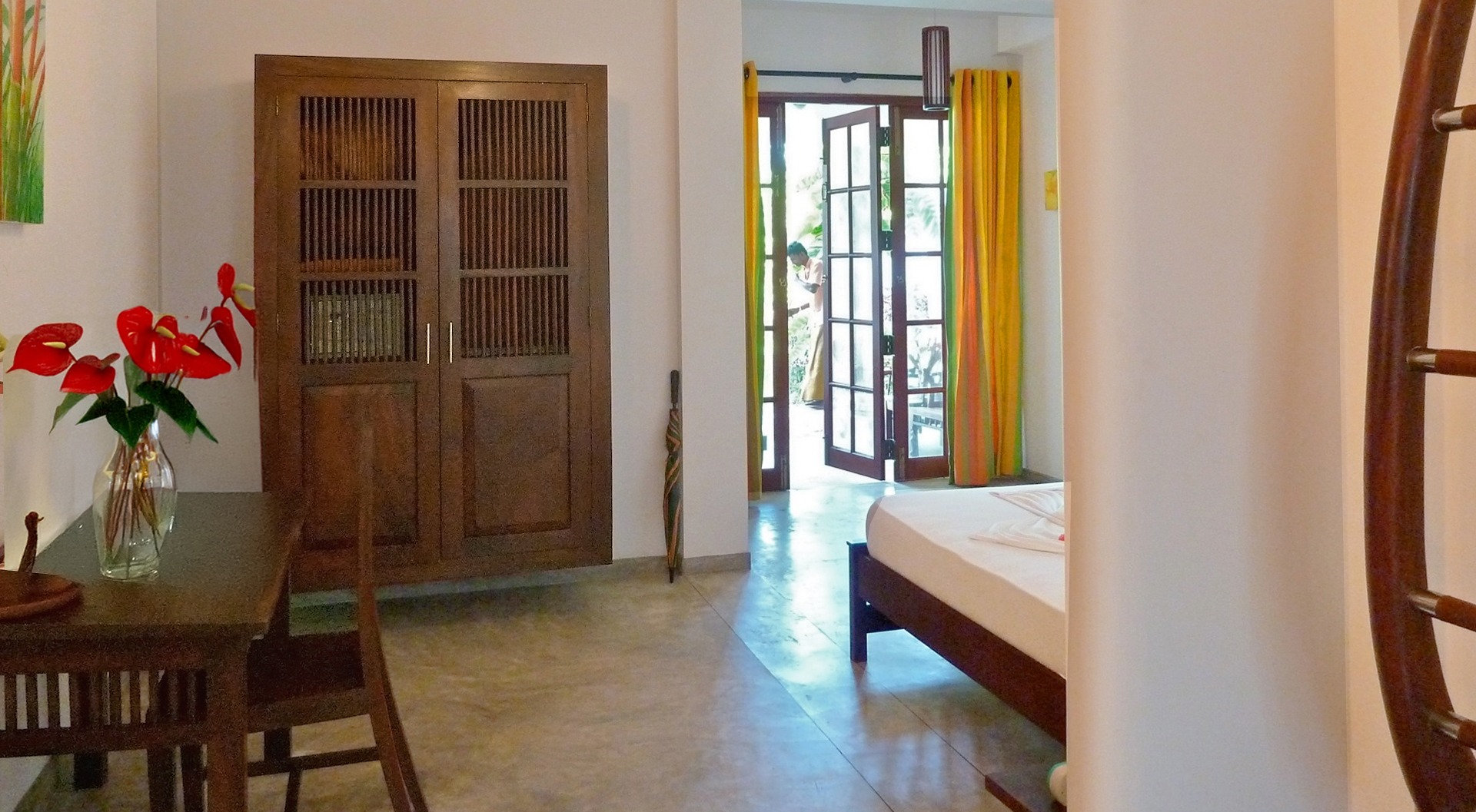 Zimmer Nr. 9 mit Veranda und Meerblick